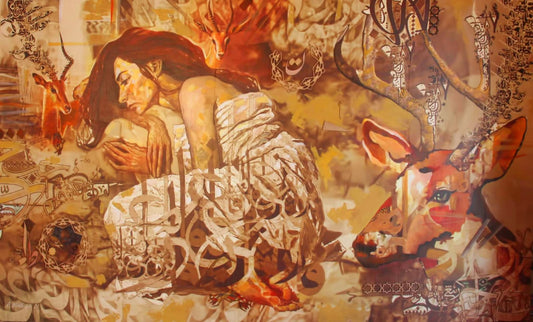 A Poet and a Poem of deers by Abdul Halim Hammoud