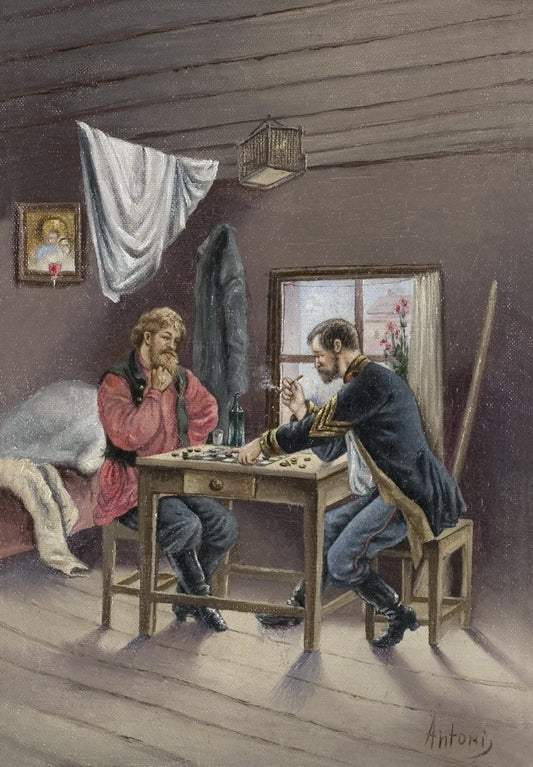 Checkers game by Antoni