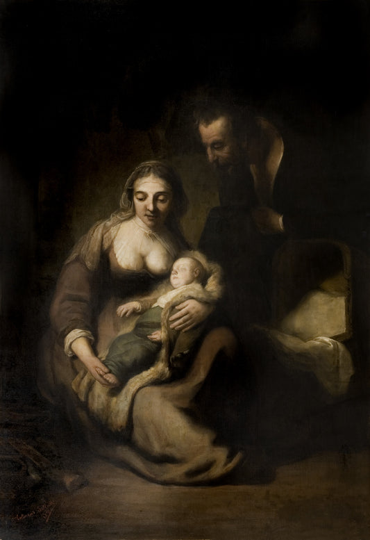 Holy Family by Antonio Salvetti