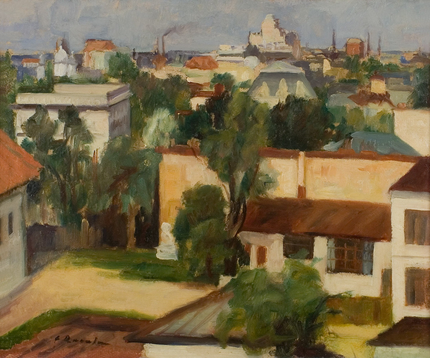 View over the City by Constantin Bacalu