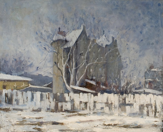 Winter by Dumitru Braescu