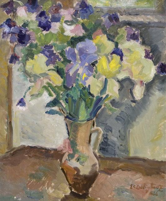 Flower Pot by Ecaterina Cristescu Delighioz