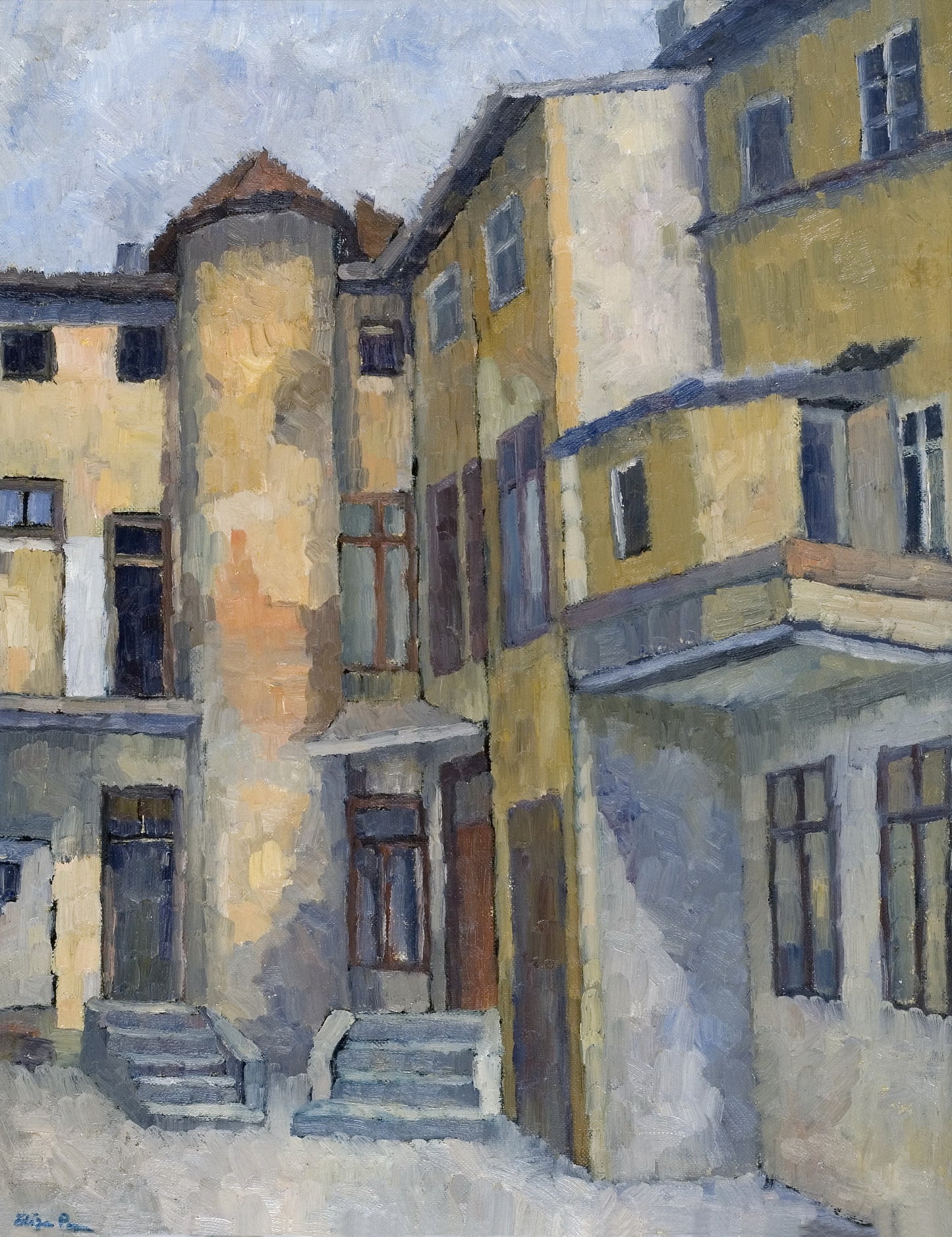 Lanscape with The Old Bucharest by Eliza Popa