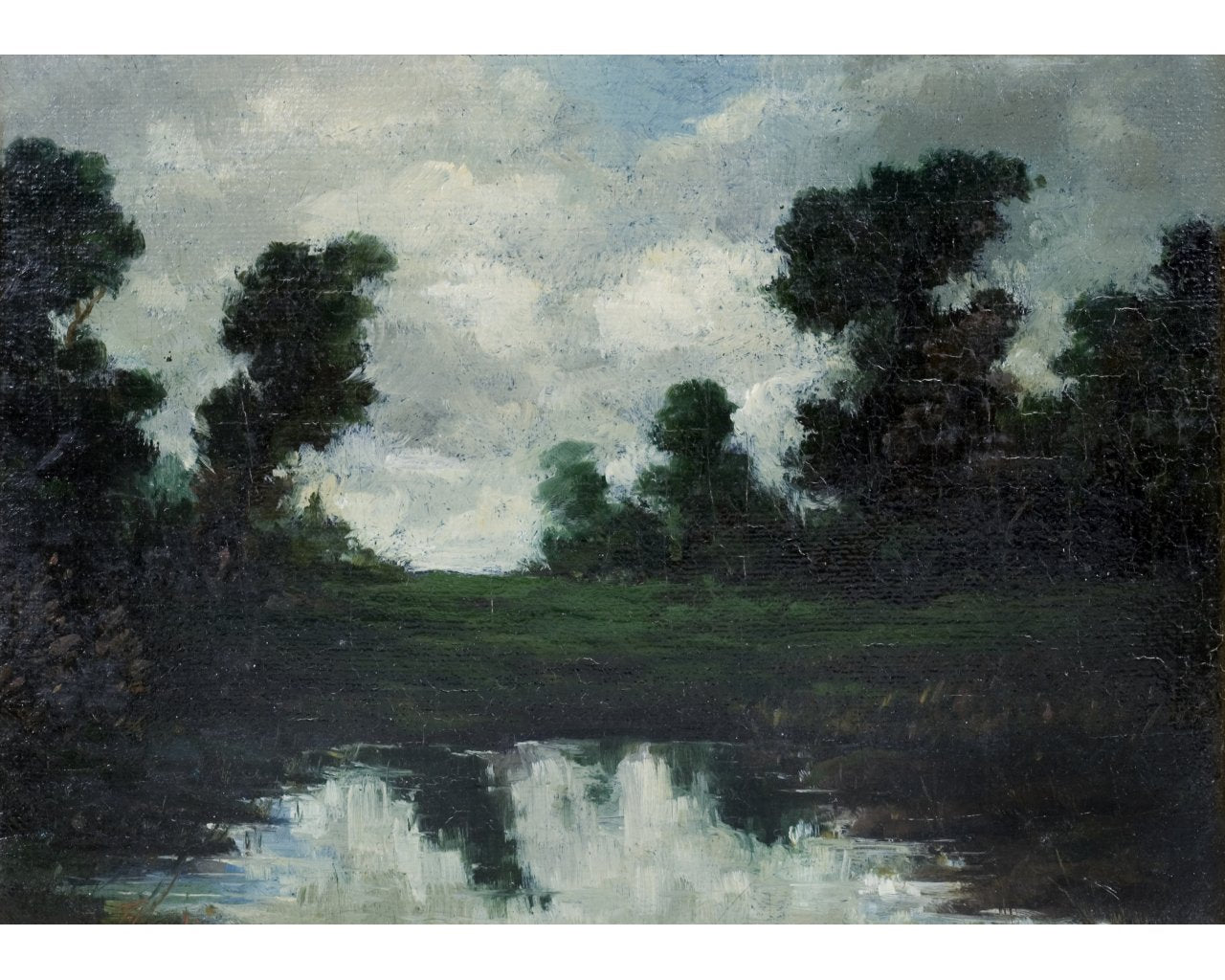 Landscape by Eugene Napoleon Flandin