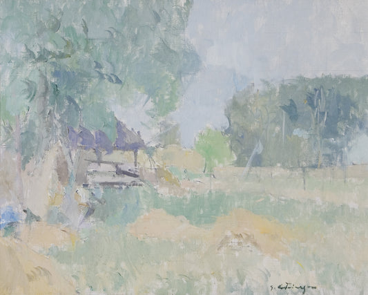 Landscape at Gorgova  by Gabriel Catrinescu