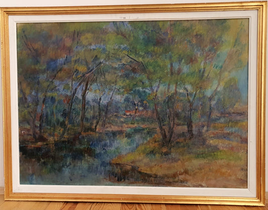 Landscape by Gheorghe Popescu