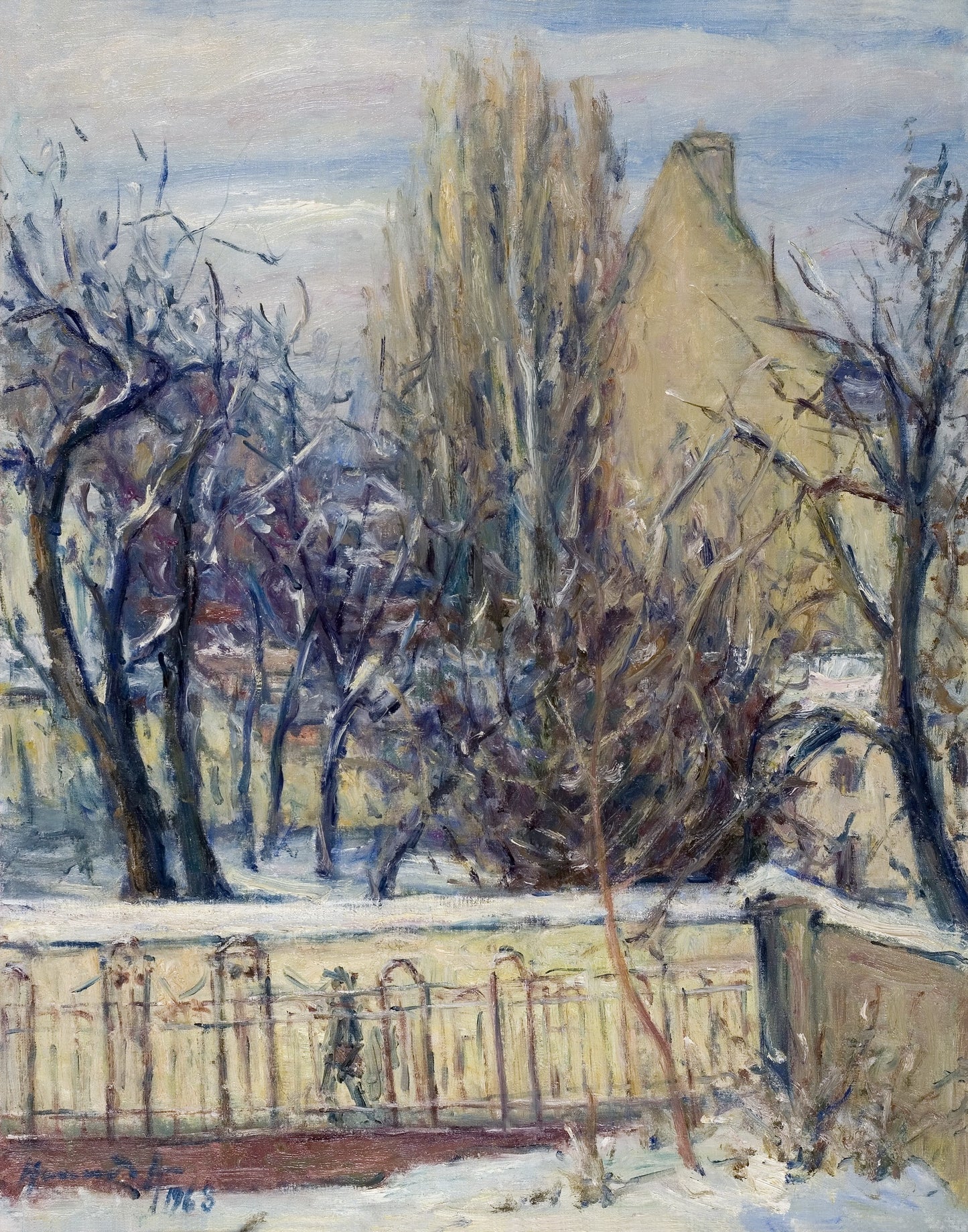 Winter Landscape by Hrandt Avakian