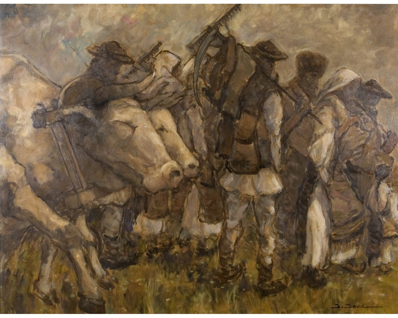 Going to Work by Ioan Isac