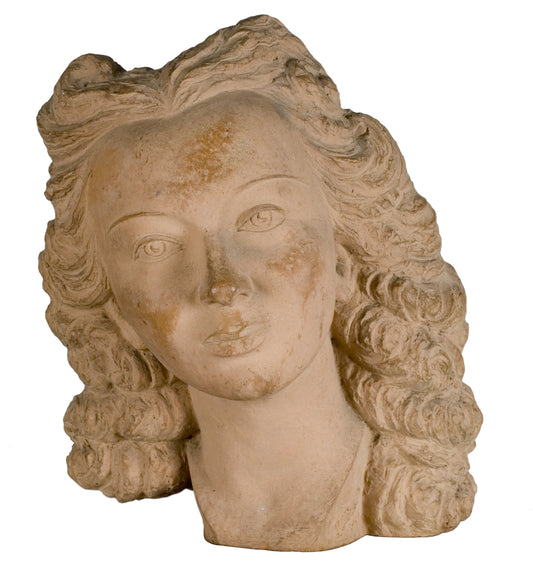 Bust of a Young woman by Ion Tureatca