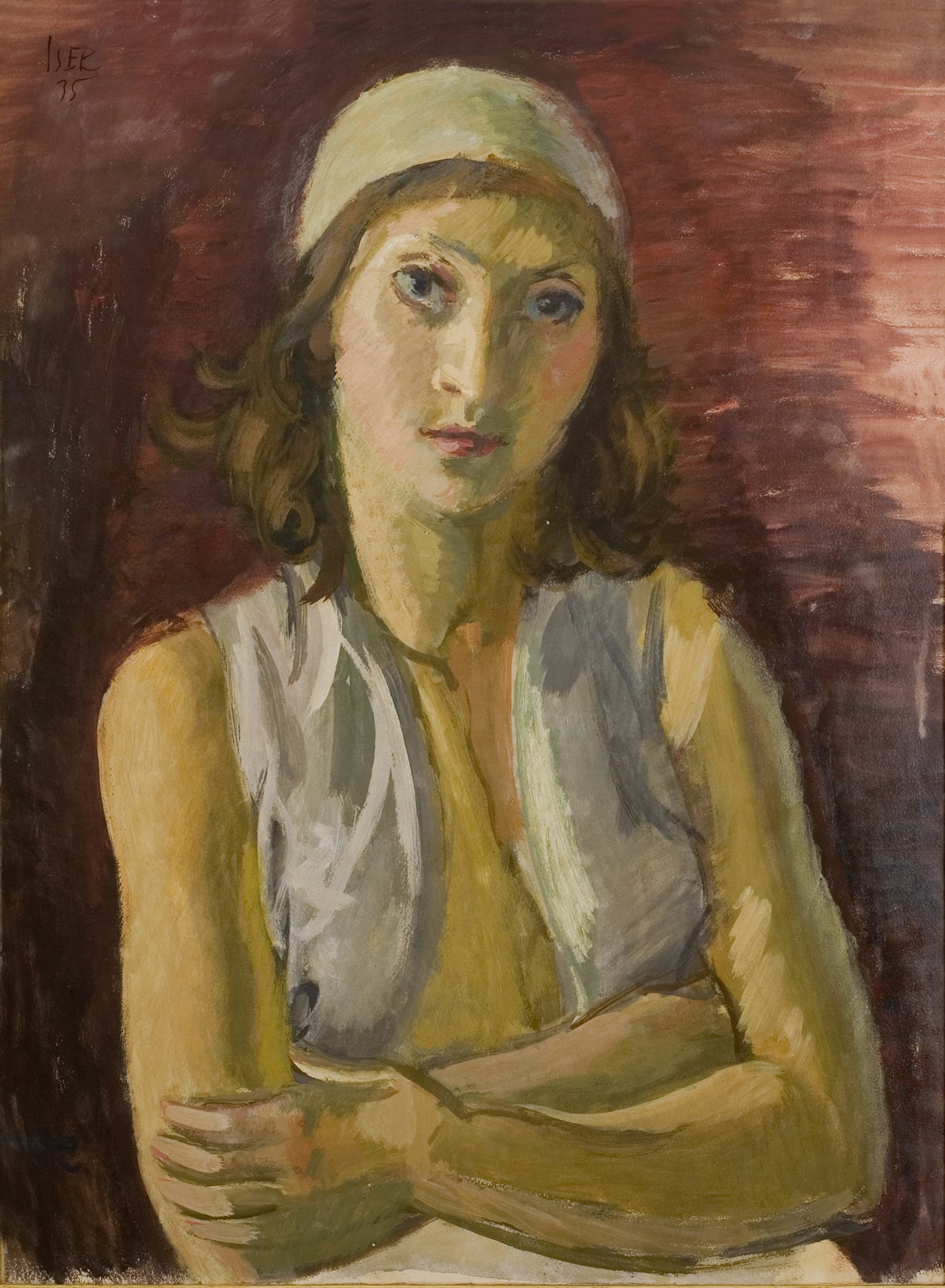 Odalisque in White by Iosif Iser