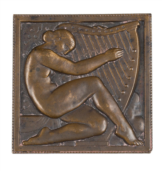 Naked with the Harp by Marcel Renard