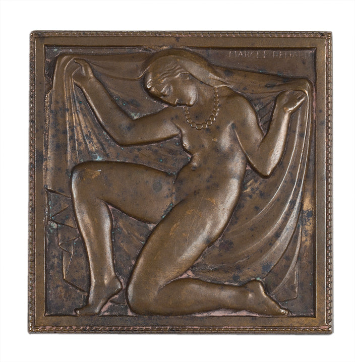 Woman with Veil by Marcel Renard