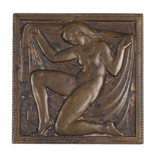 Woman with Veil by Marcel Renard