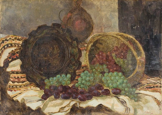 Still Life with Fruit by Nicolae Apostol