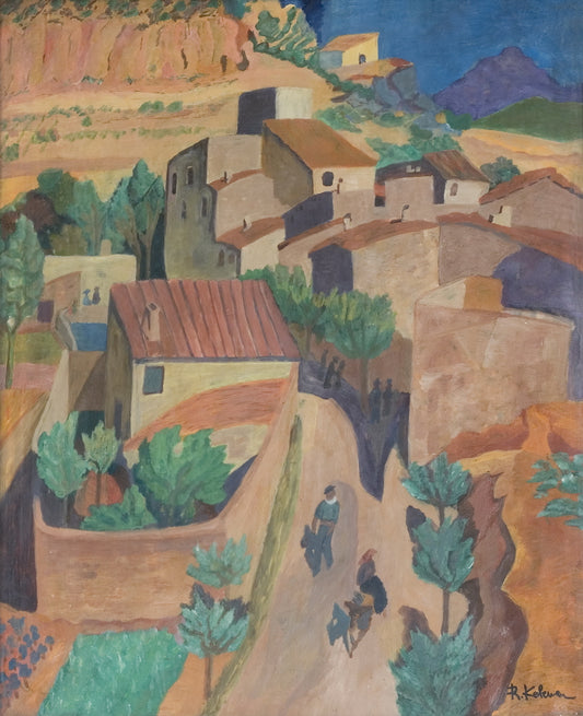 Red Roofs by KELEMEN