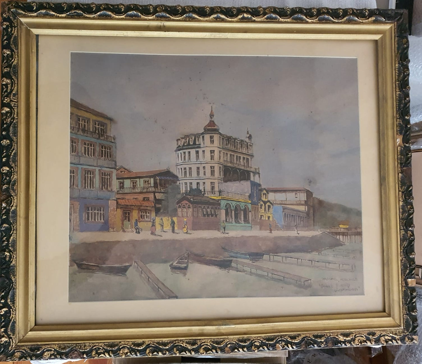 Serbad near Sassnitz by Raphael Kirchner