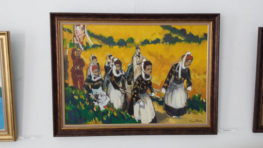 Breton Women Procession by Sorin Adam