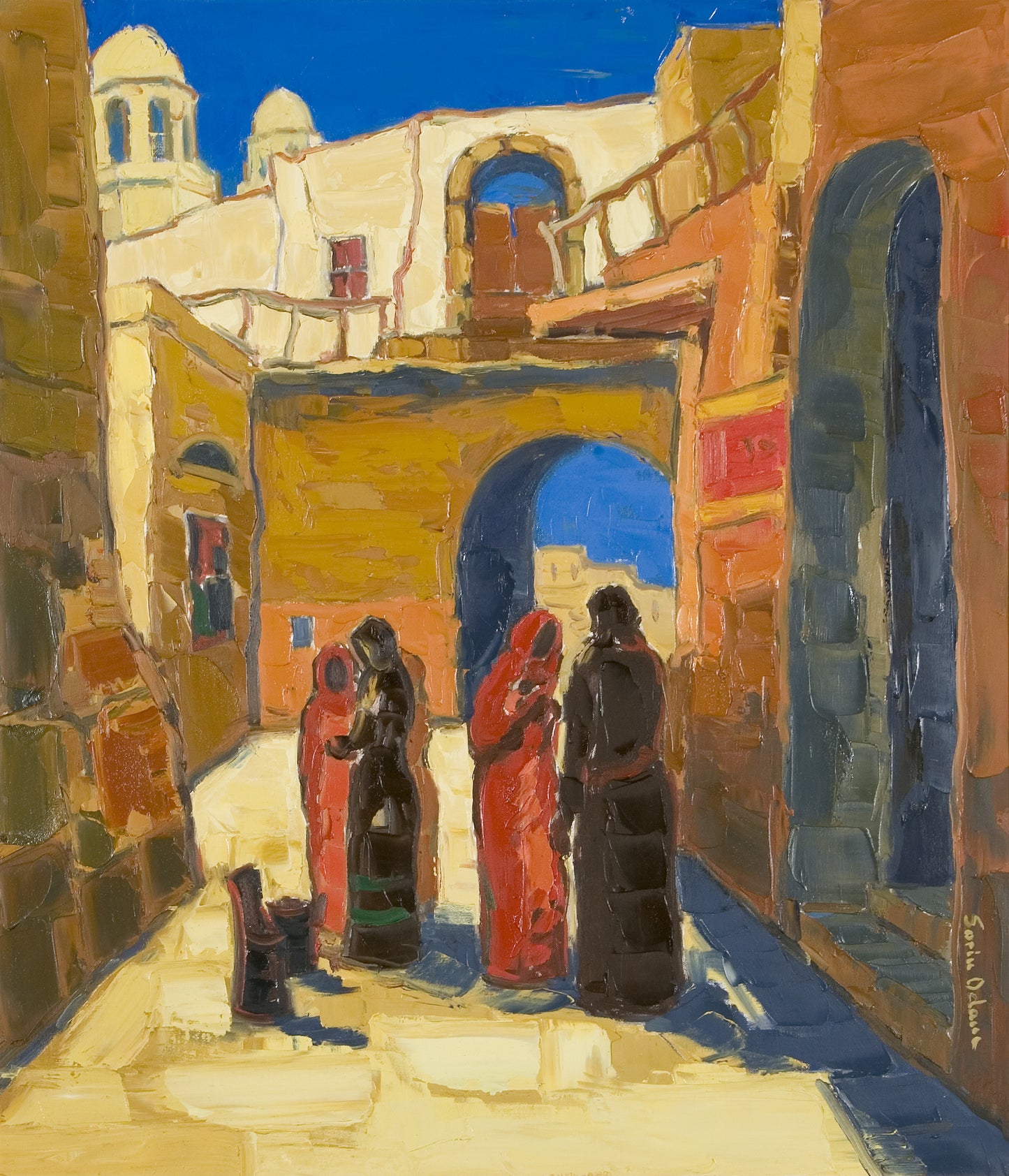 Road in Egypt by Sorin Adam