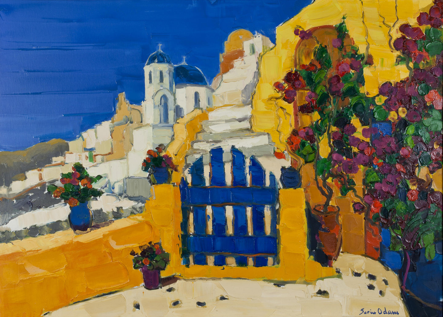 Santorini, Greece by Sorin Adam