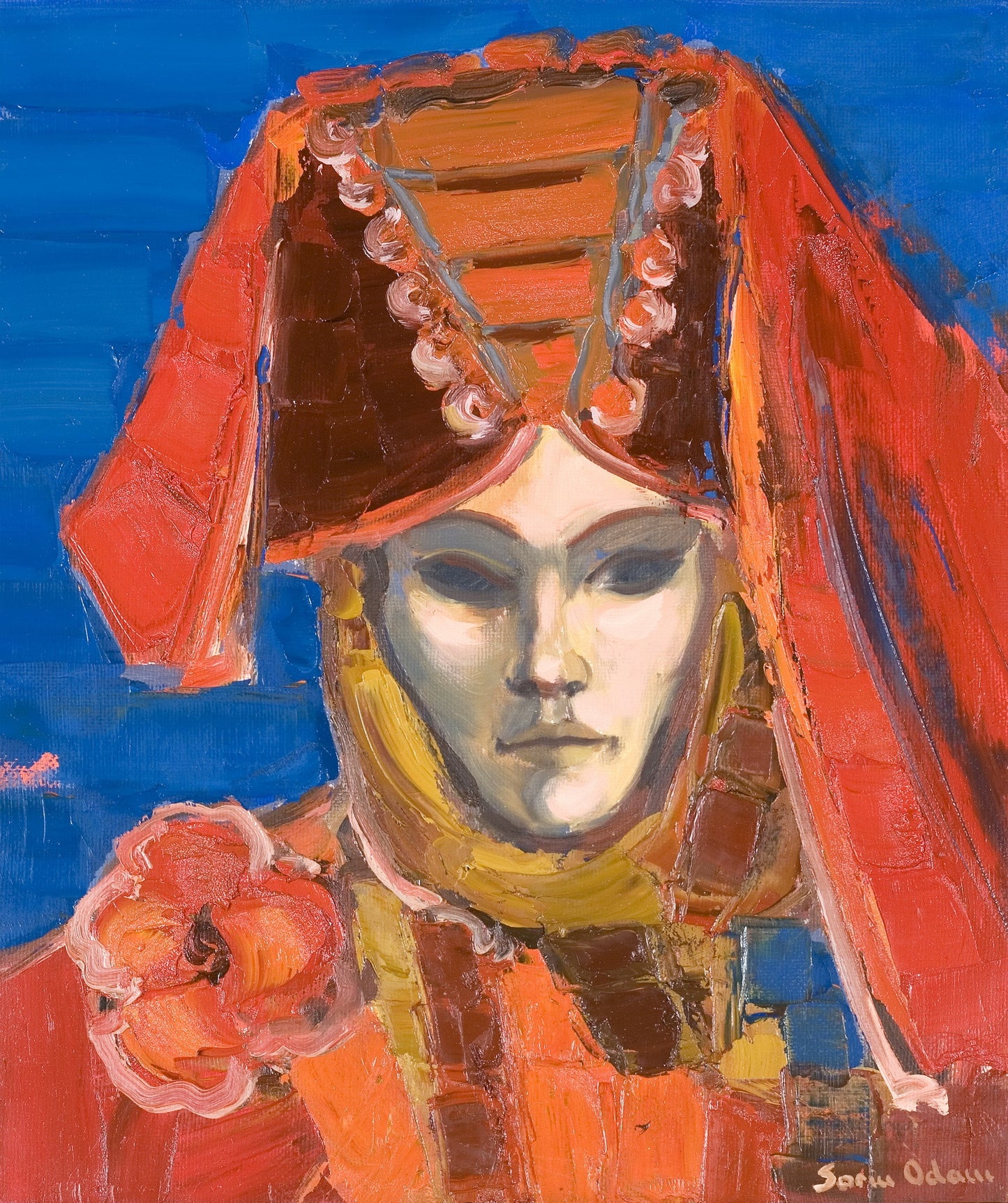 Venetian Mask by Sorin Adam