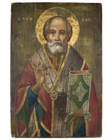 Saint Nicolas Icon by Unknown