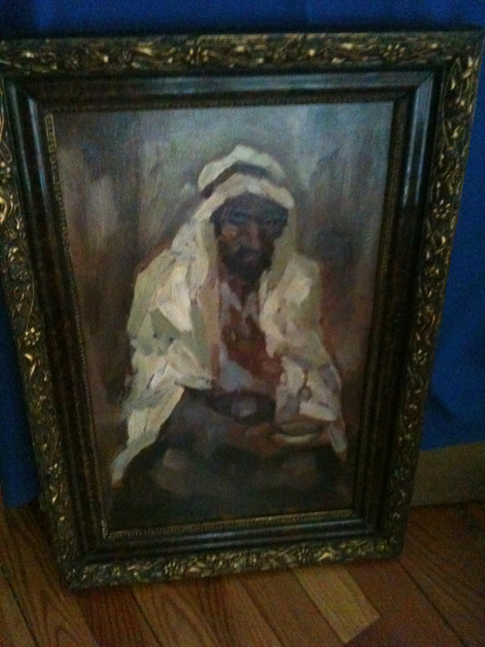 Anonymous Arab Man Praying by Unknown