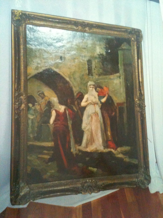 Around 1850 French School-The Promenade by Unknown