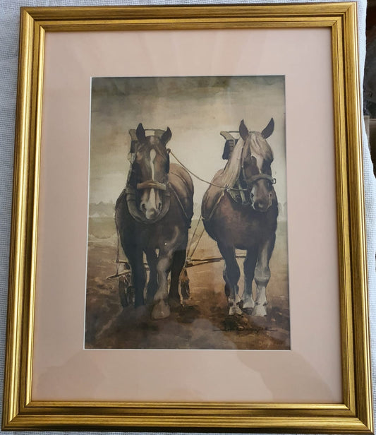 2-Horse Plow by Jodd Danglik