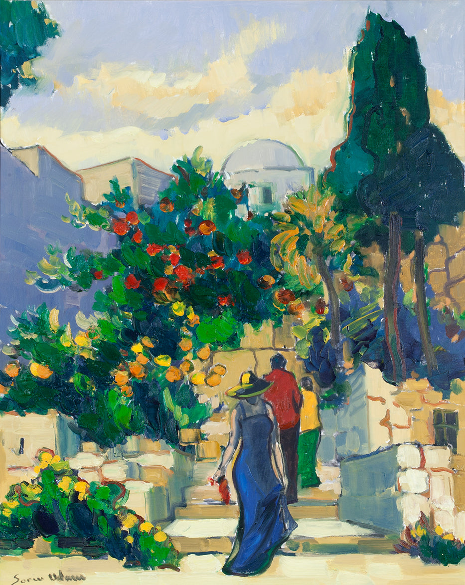 Lanscape from Ein Hod by Sorin Adam
